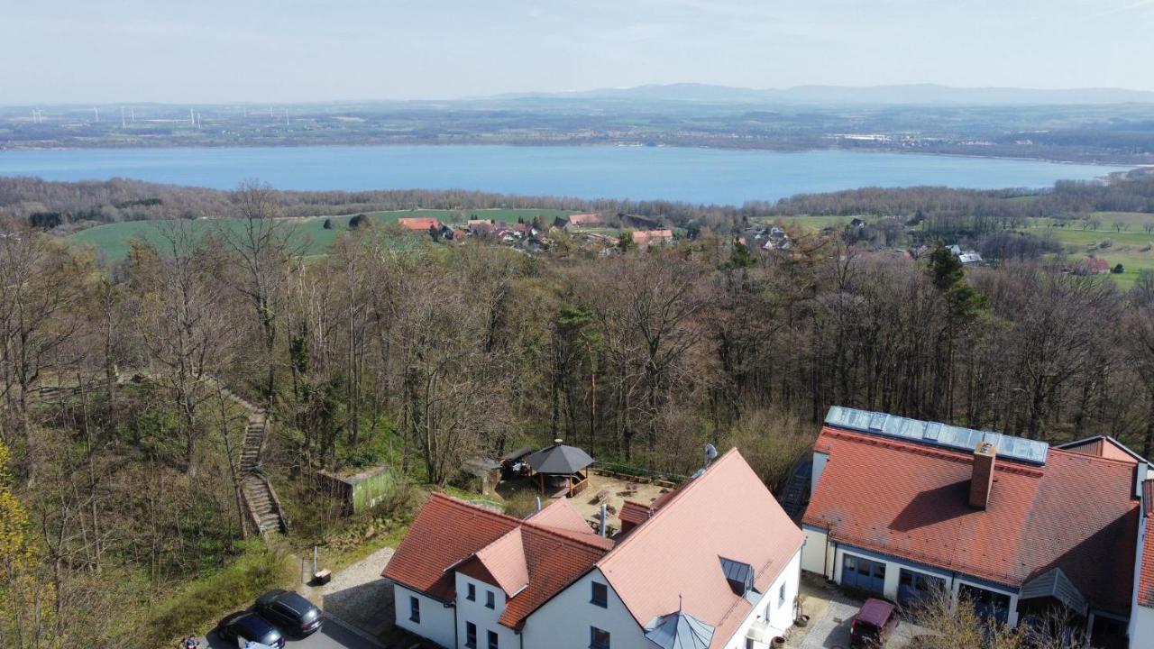 Hotel Kreuzbergbaude beim Berzdorfer See Markersdorf Exterior foto